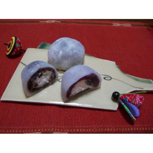 レンジで作るホイップ大福