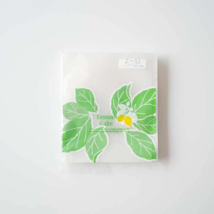 Z-52レモンケーキ マットリーフ柄 《100枚》